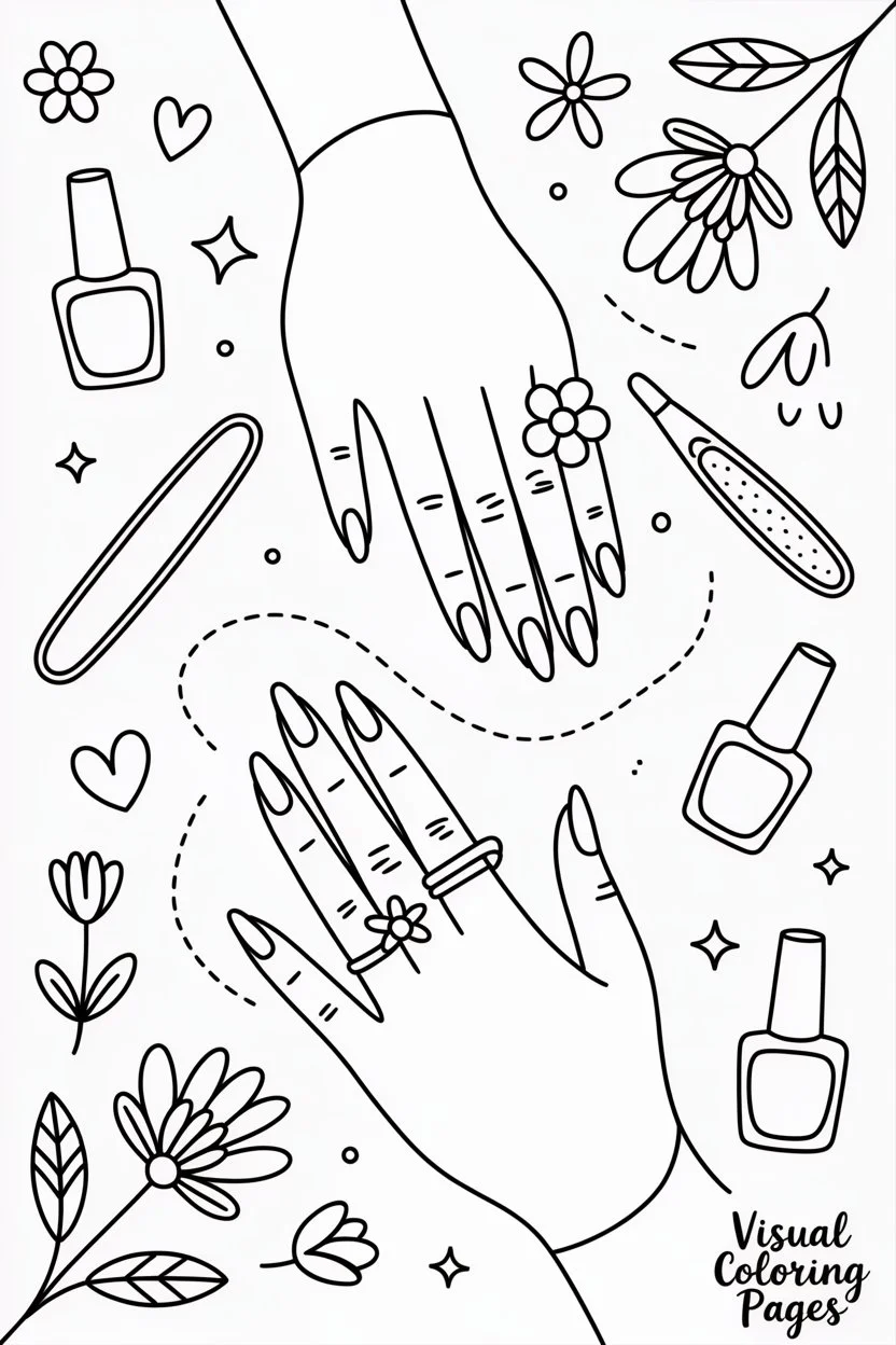 aesthetic coloring pages