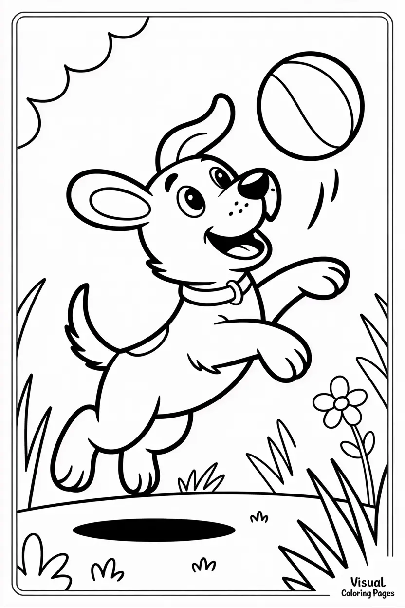 dog coloring pages