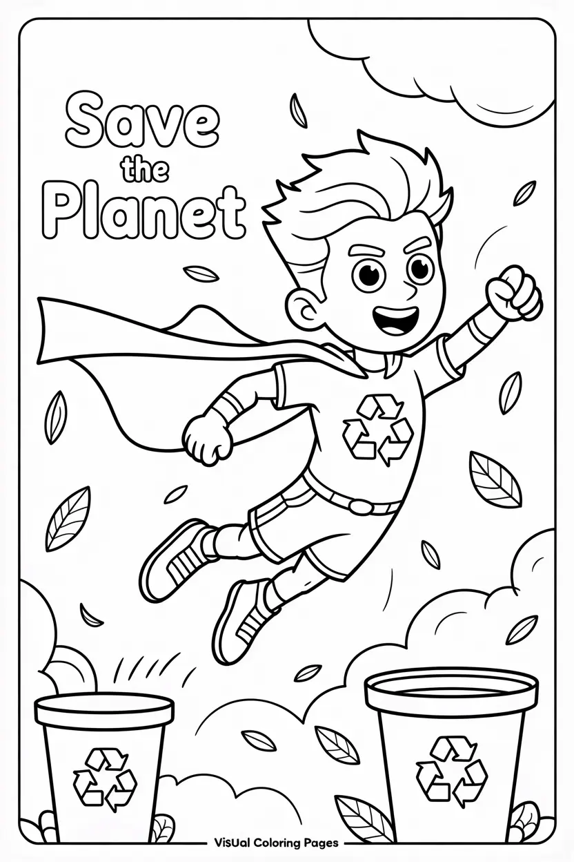 earth day coloring pages