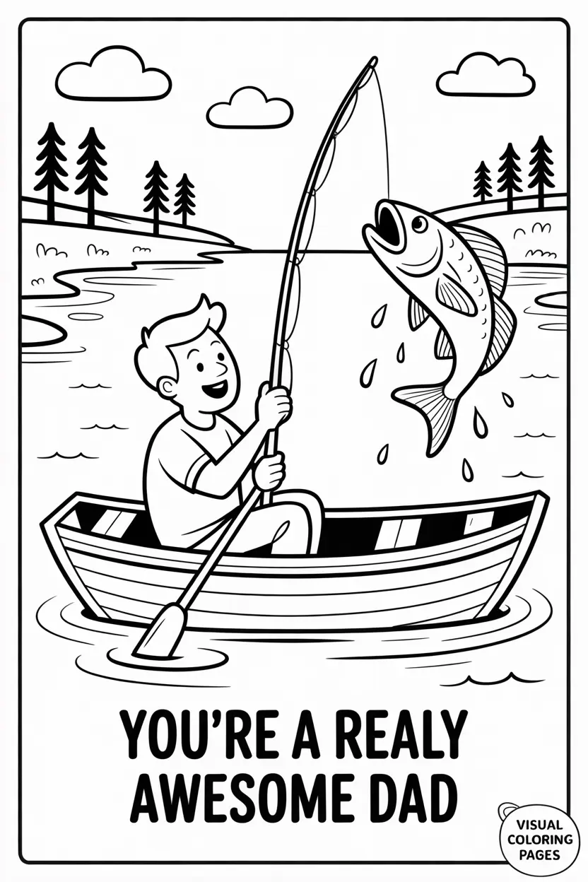 fathers day coloring pages