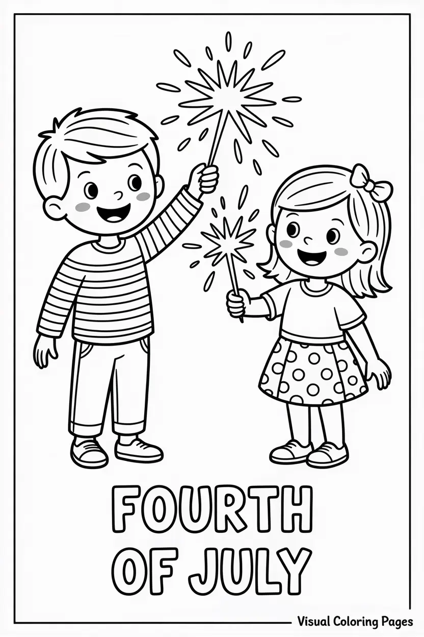 fourth of july coloring pages