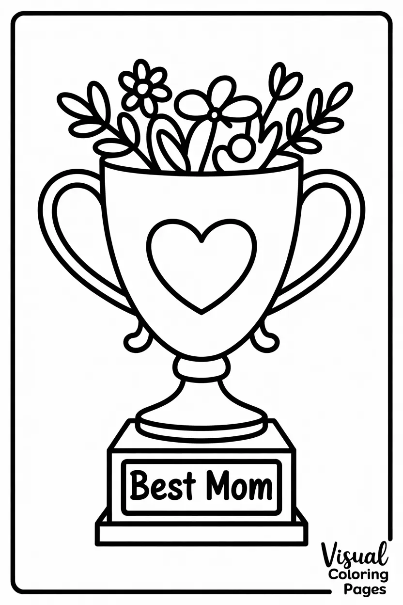 mothers day coloring pages