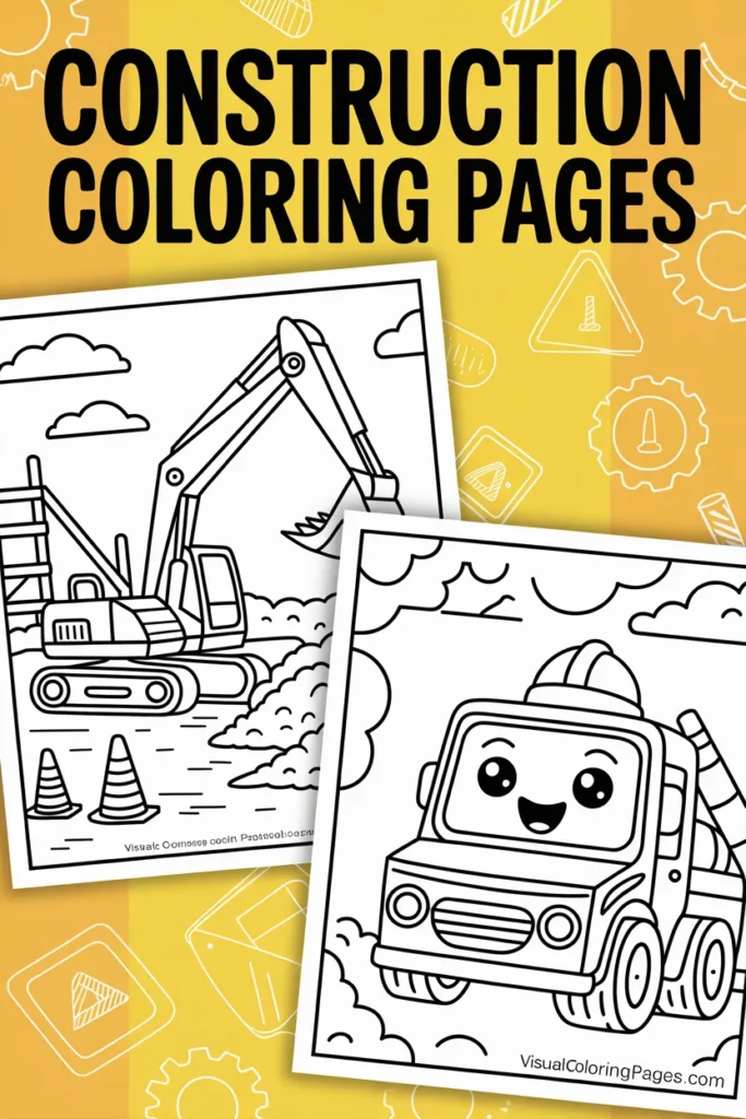 Construction Coloring Pages