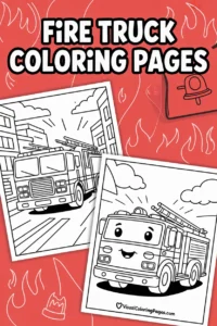 Fire Truck Coloring Pages