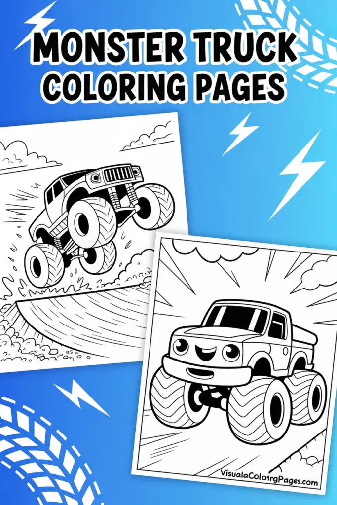 Monster Truck Coloring Pages