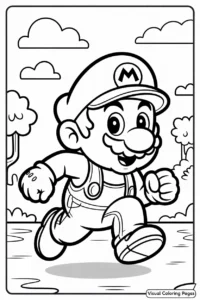 Mario Coloring Pages