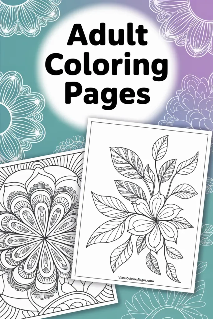 adult coloring pages