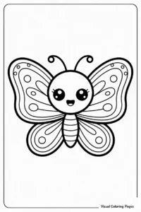 Butterfly coloring pages
