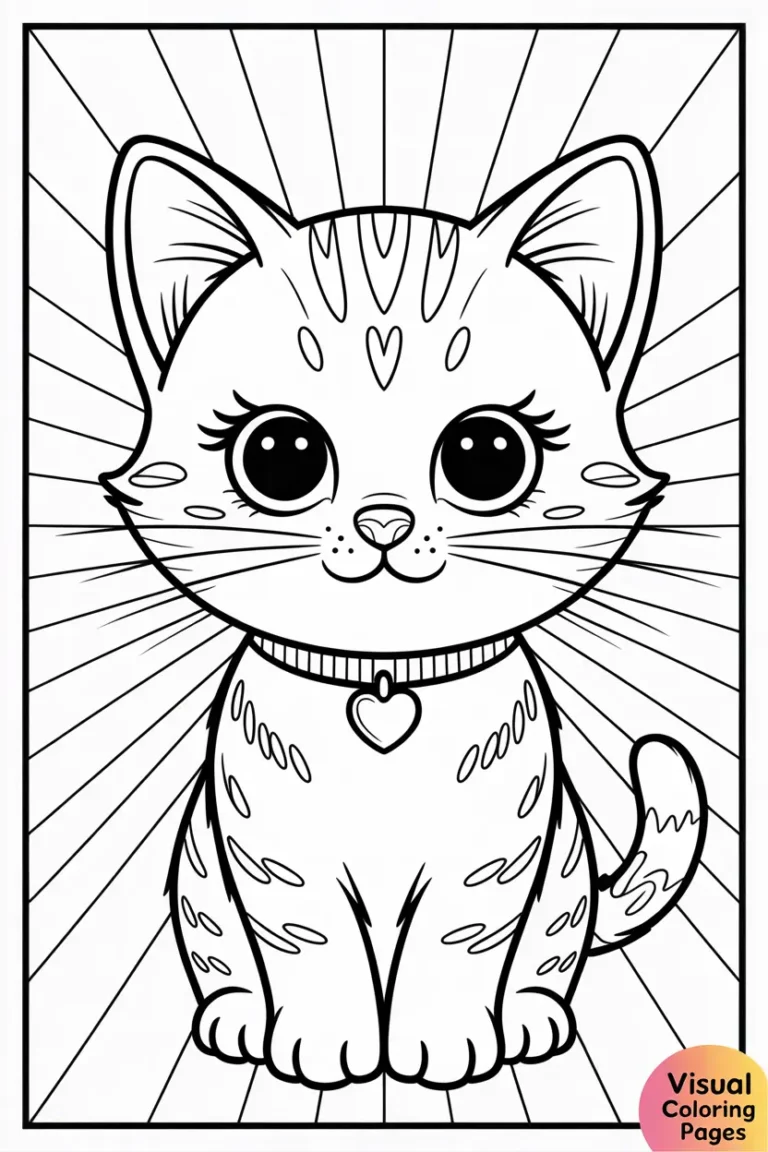 cat coloring pages