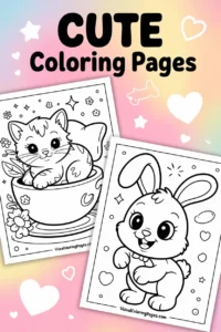 cute coloring pages