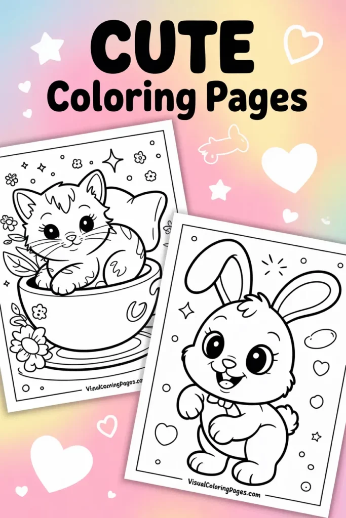 cute coloring pages