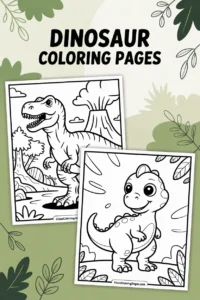 dinosaur coloring pages