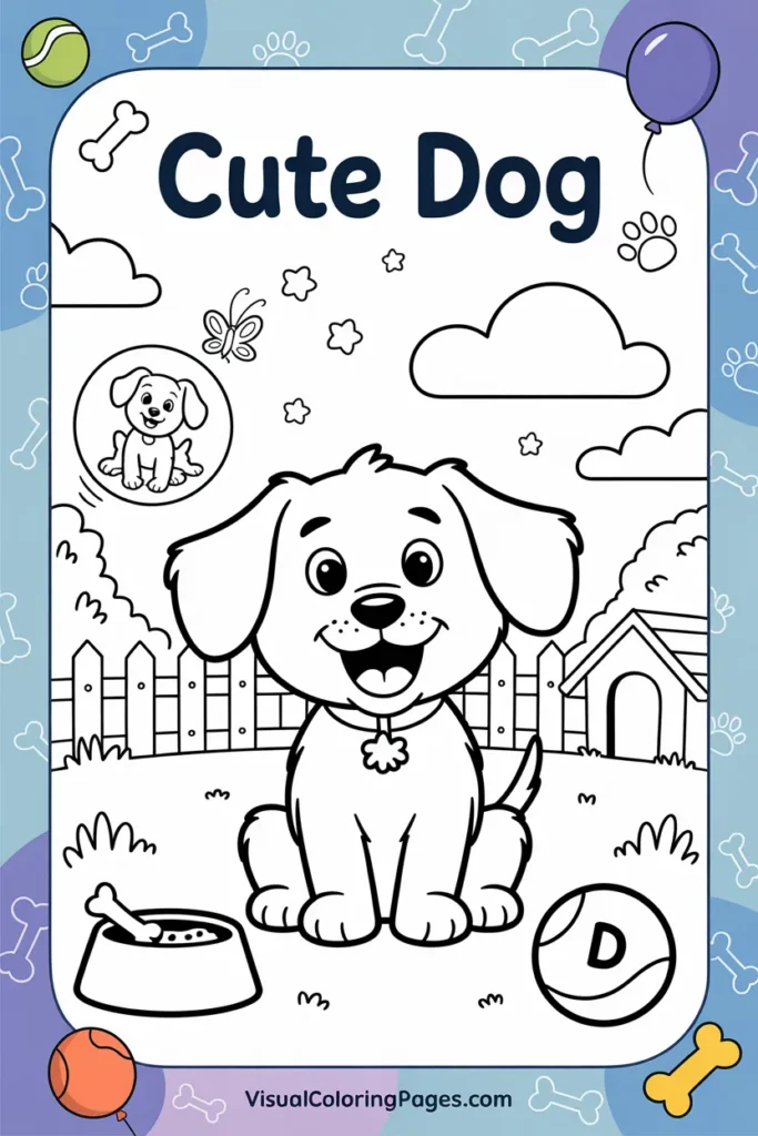 dog coloring pages