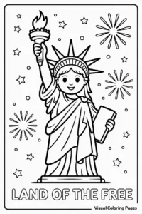 Fourth of July coloring pages