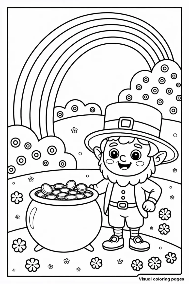 st patricks day coloring pages