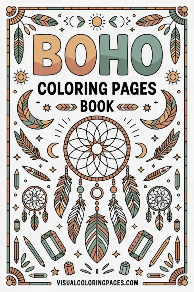 Boho Coloring Pages