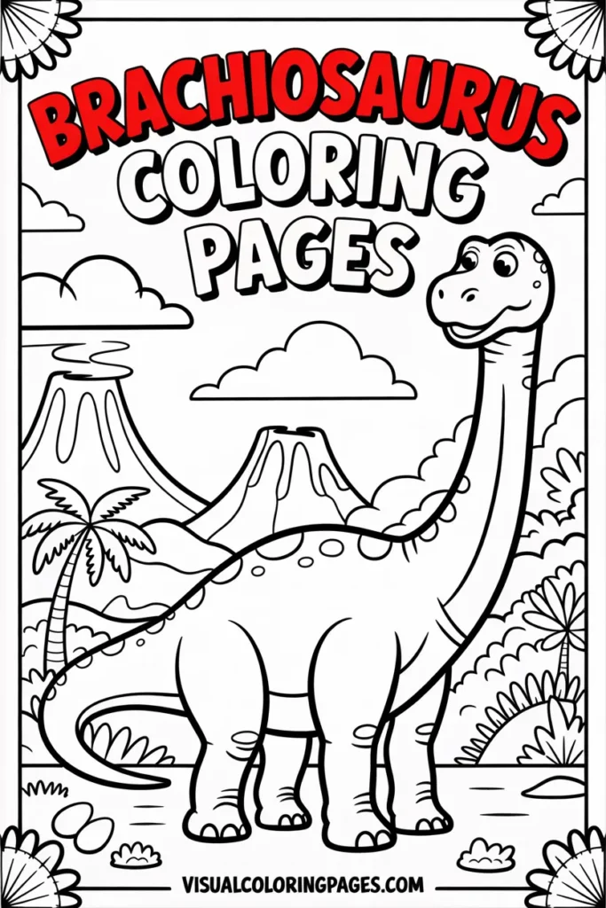 Brachiosaurus Coloring Pages