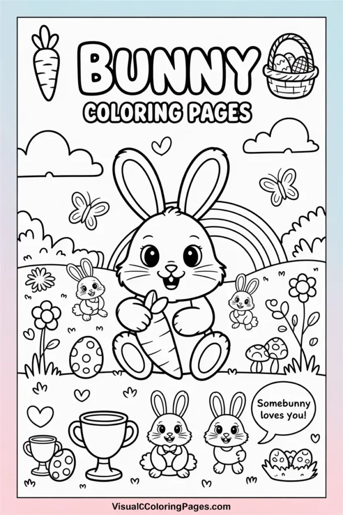 Bunny Coloring Pages