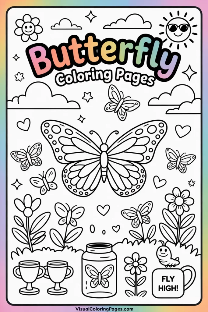 Butterfly Coloring Pages