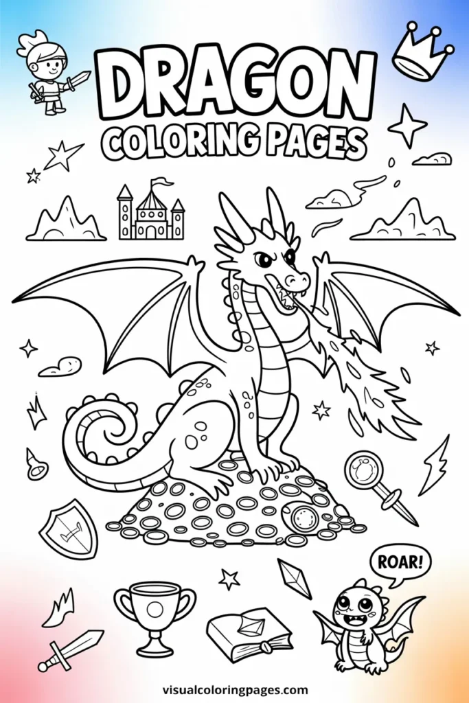 Dragon Coloring Pages