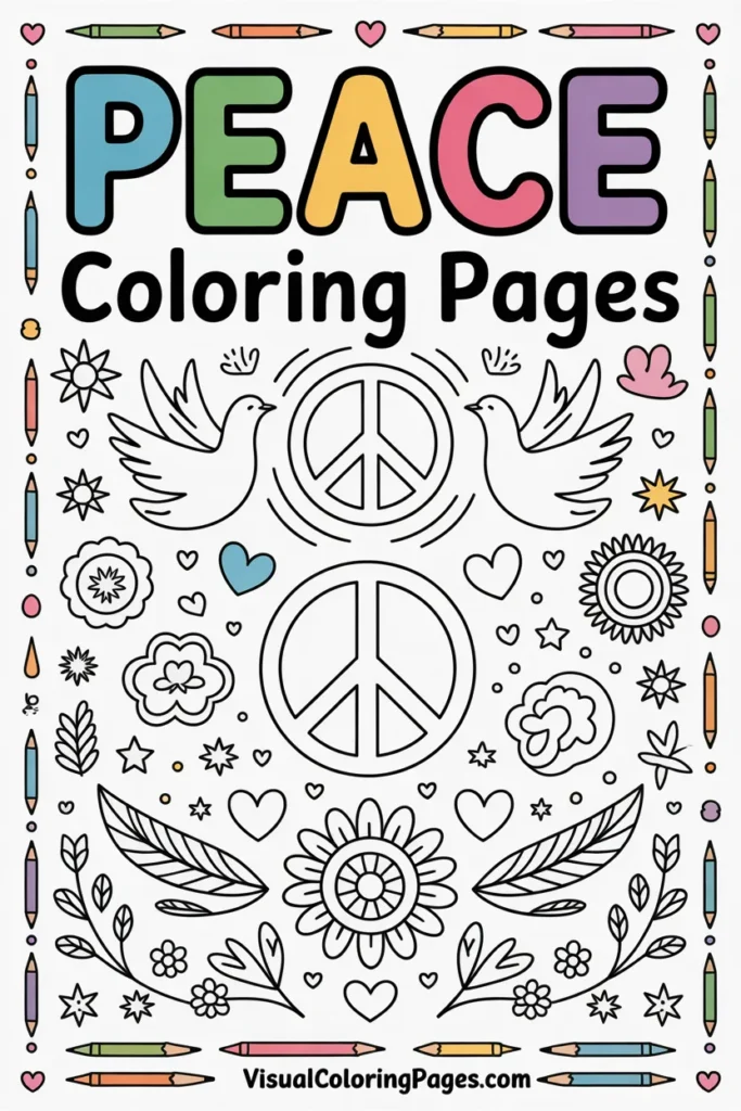 Peace Coloring Pages