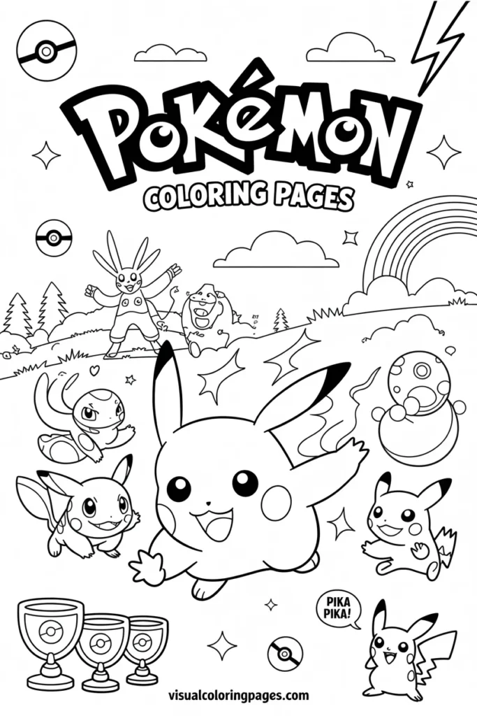 Pokémon Coloring Pages