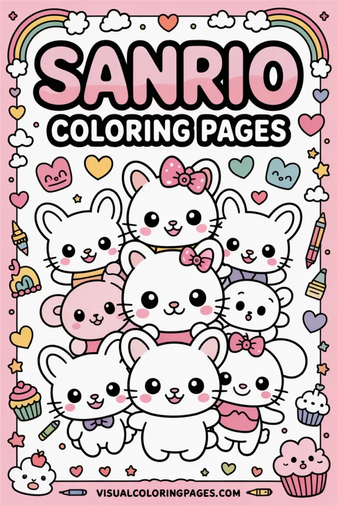 Sanrio Coloring Pages