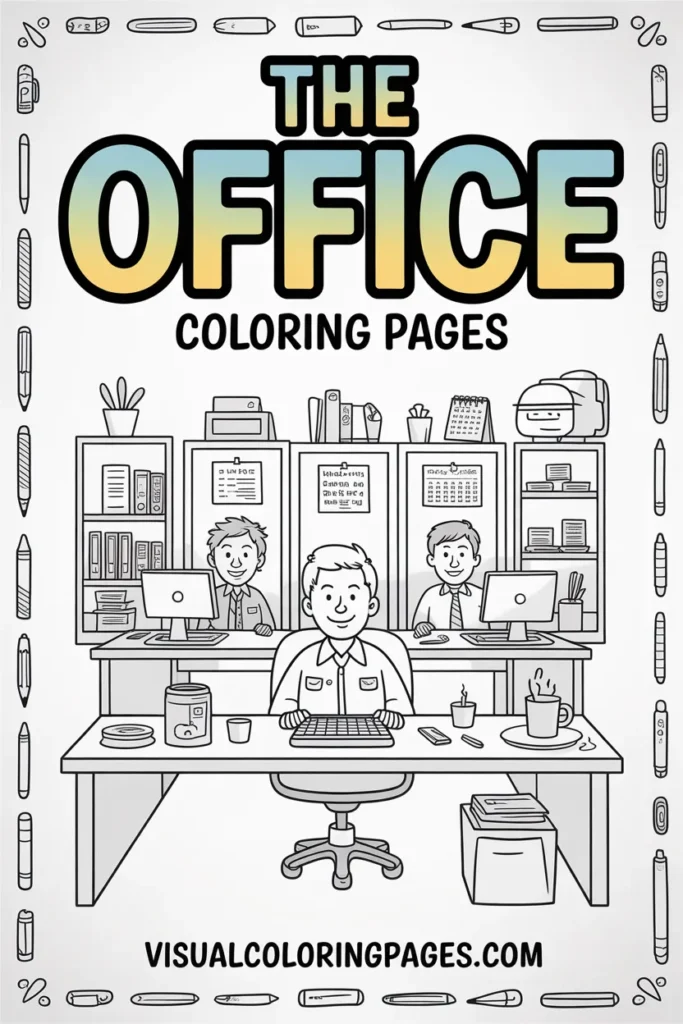 The Office Coloring Pages