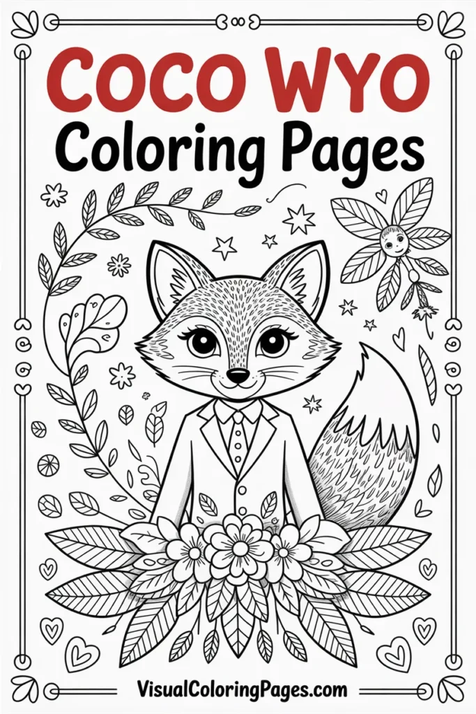 coco wyo coloring pages