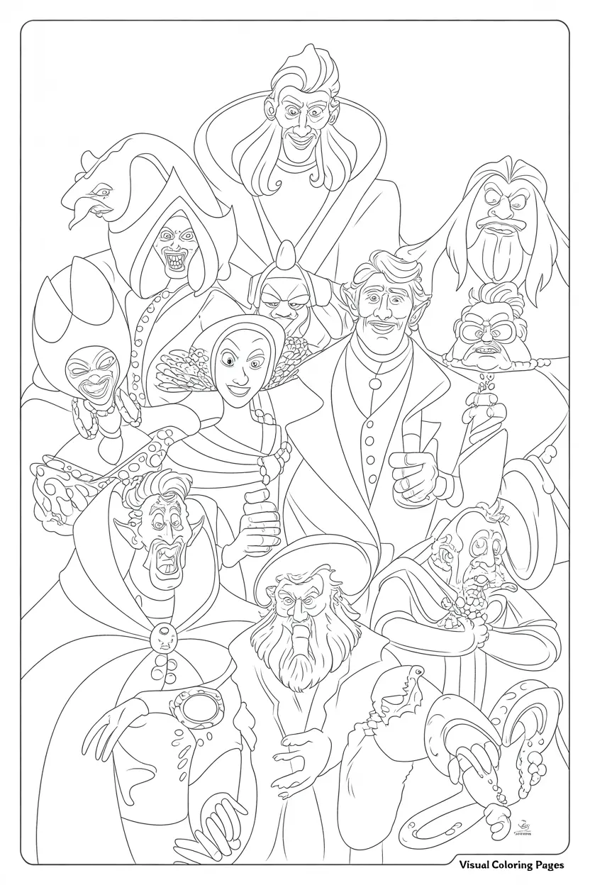 hans hades scar mother gothel captain hook dr