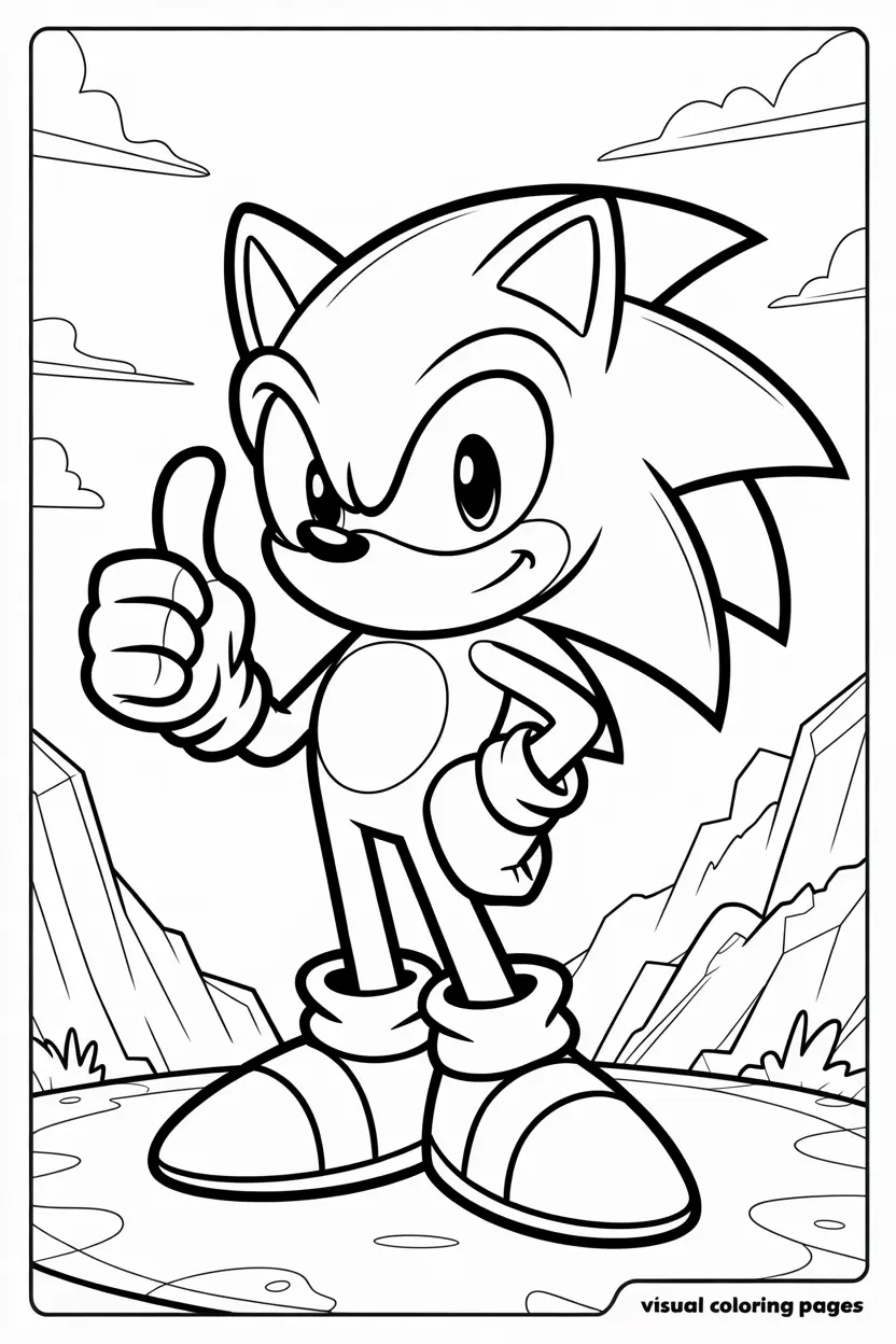 sonic in green hill