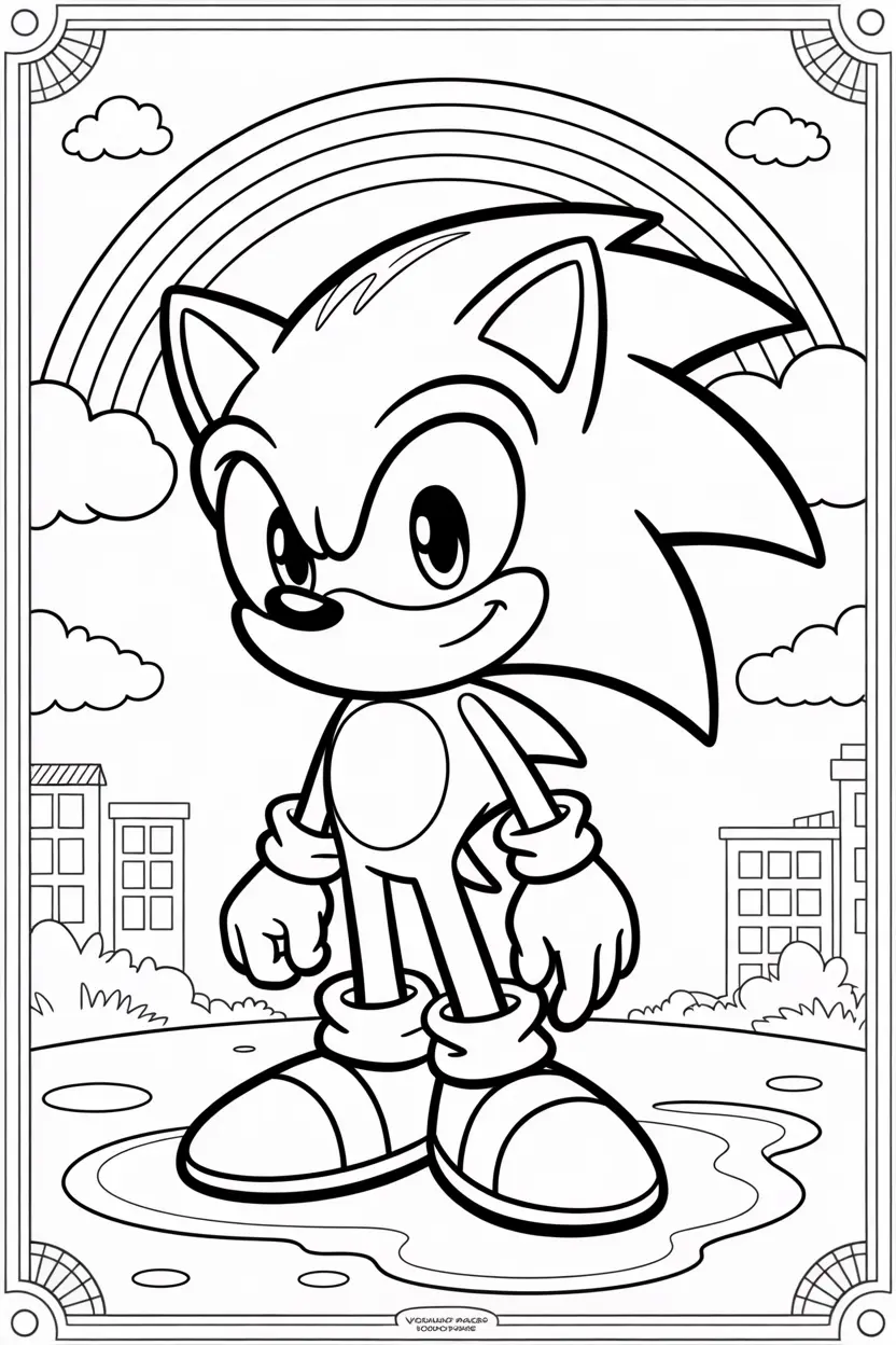 sonic in video game