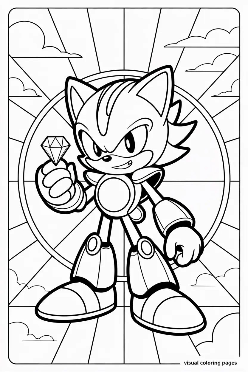 sonic leaping through air with ring