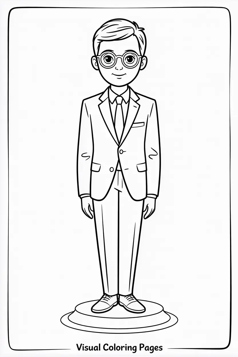 the office dwight bubblehead coloring sheet for kids