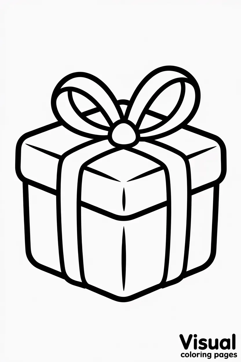christmis gift tied with ribbon