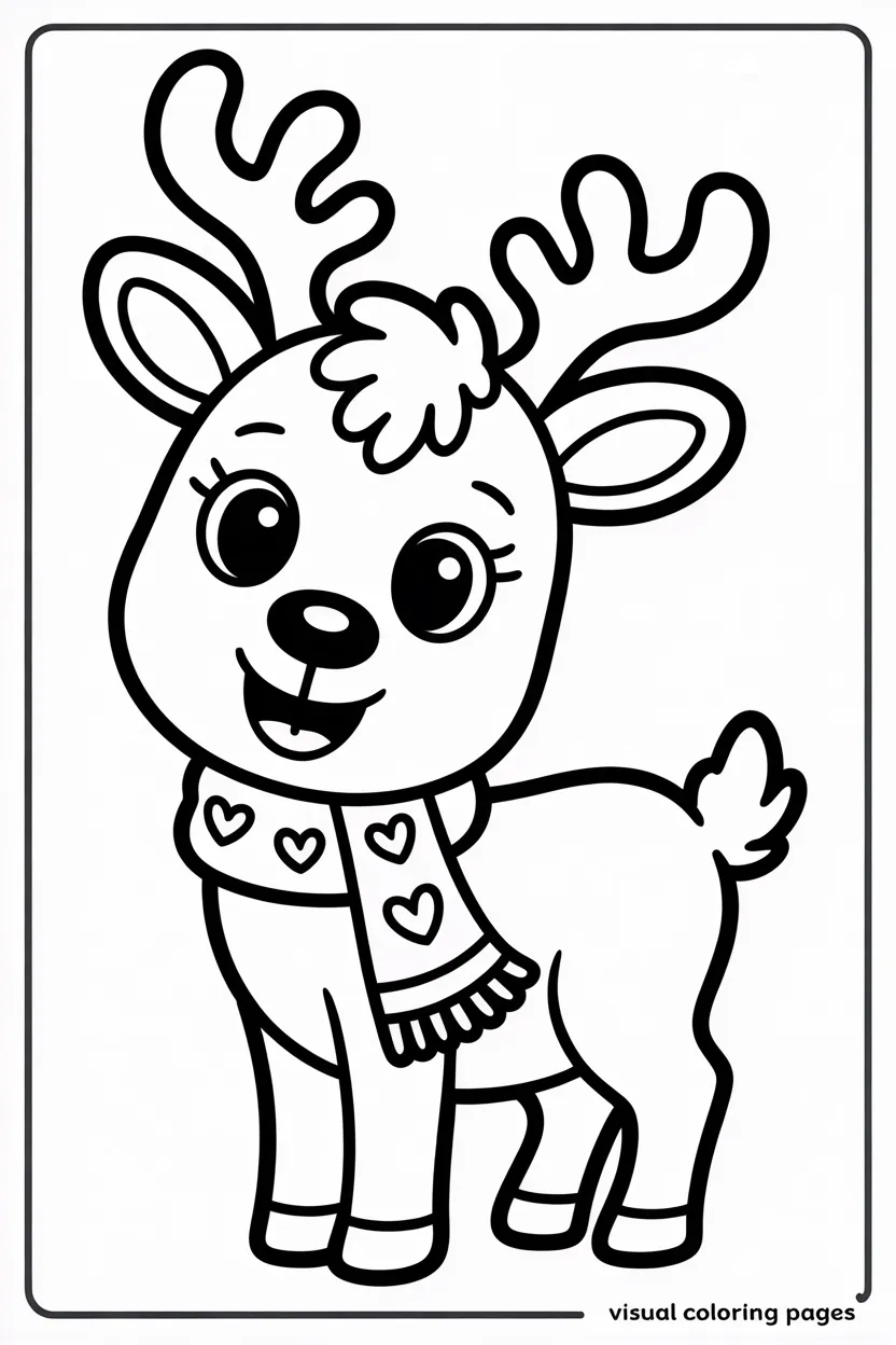 rudolph wearing scarf