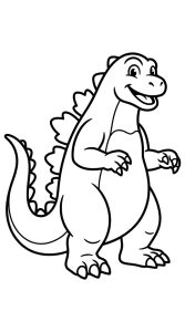 Godzilla Coloring Pages For Kids