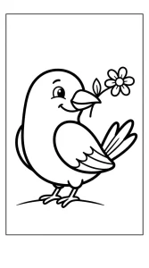 50 Free Bird Coloring Pages for Kids to Print Today