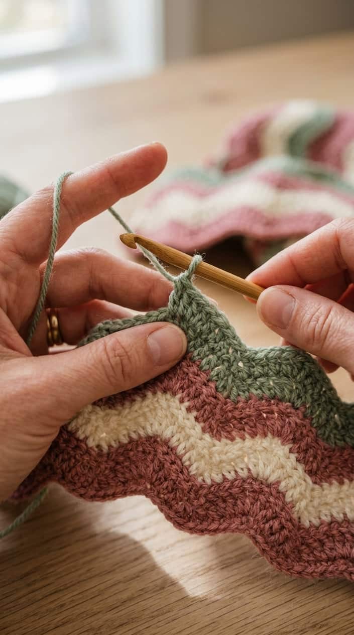 Row 2 (Pattern Repeat Row)