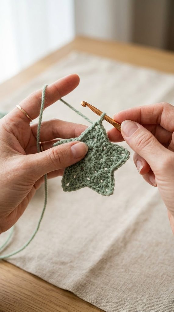 Star Granny Square Crochet Pattern — Free Beginner Tutorial
