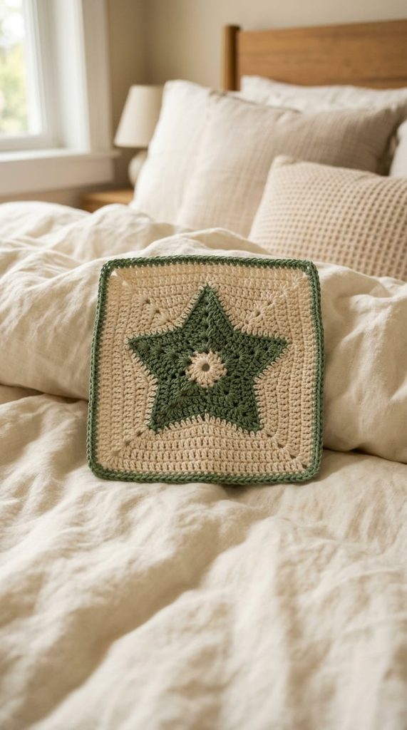 Star Granny Square Crochet Pattern — Free Beginner Tutorial