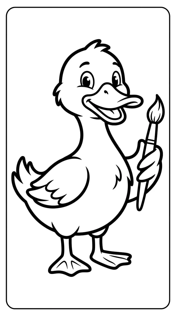 Adorable Duck Coloring Pages for Preschoolers 2 What's Included in This Free Duck Coloring Pages Pack