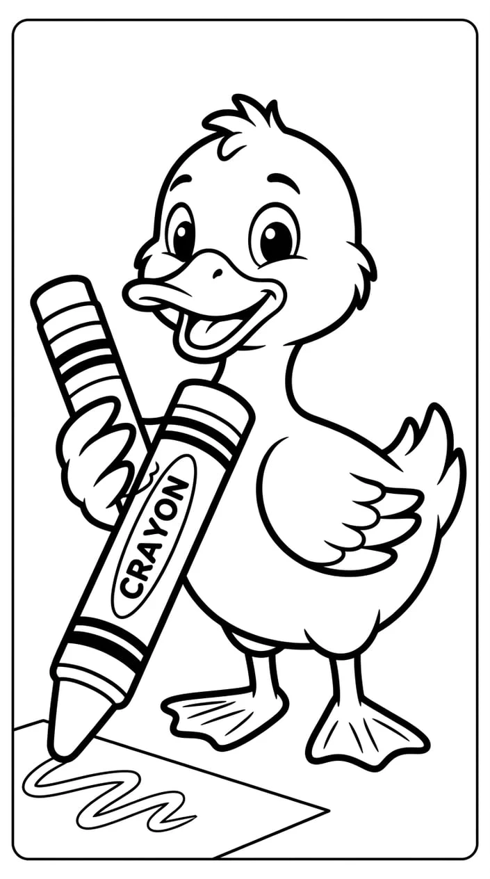 Adorable Duck Coloring Pages for Preschoolers 4 Coloring Tips for Preschoolers and Beginners