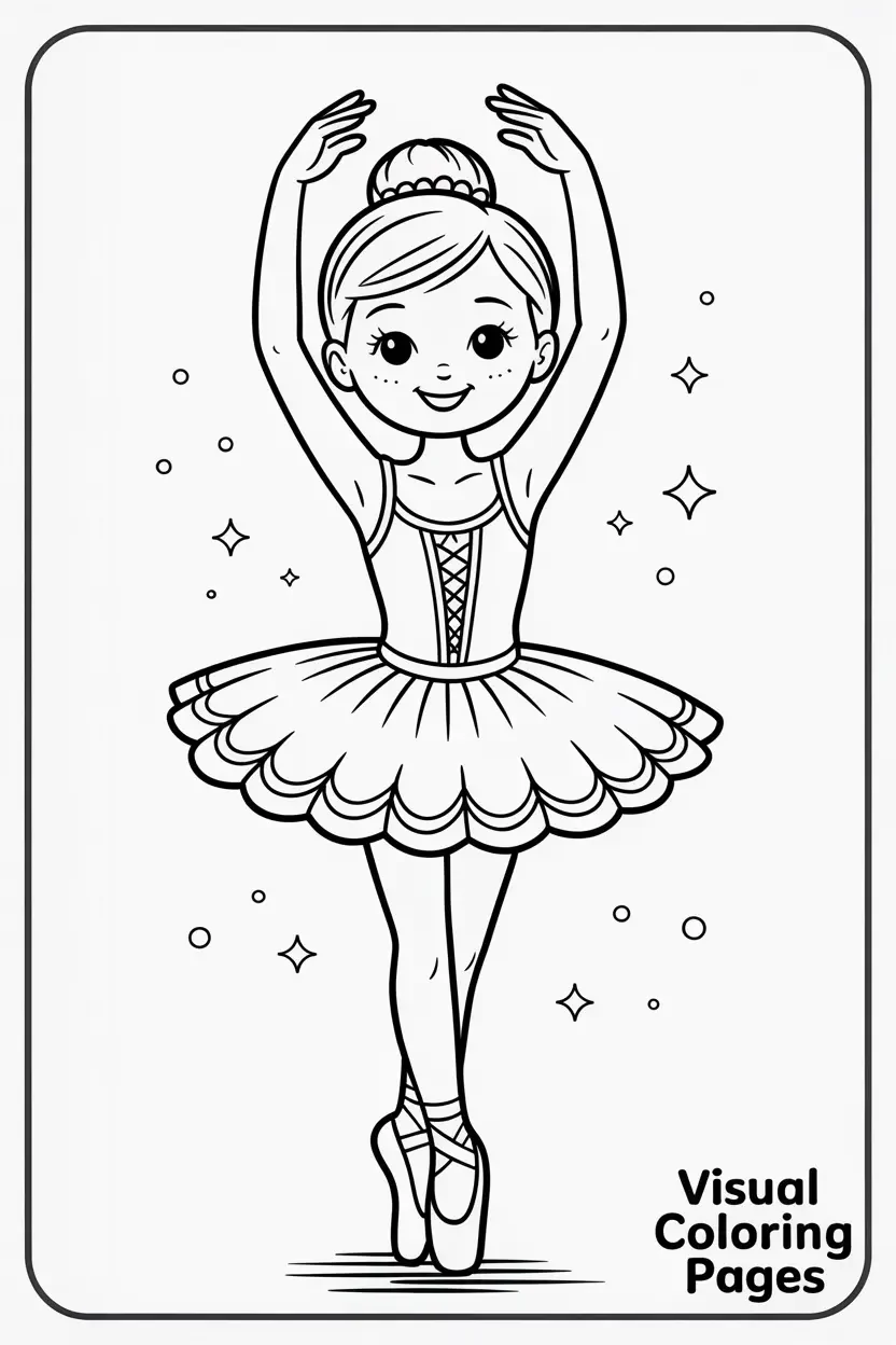 ballerina coloring pages