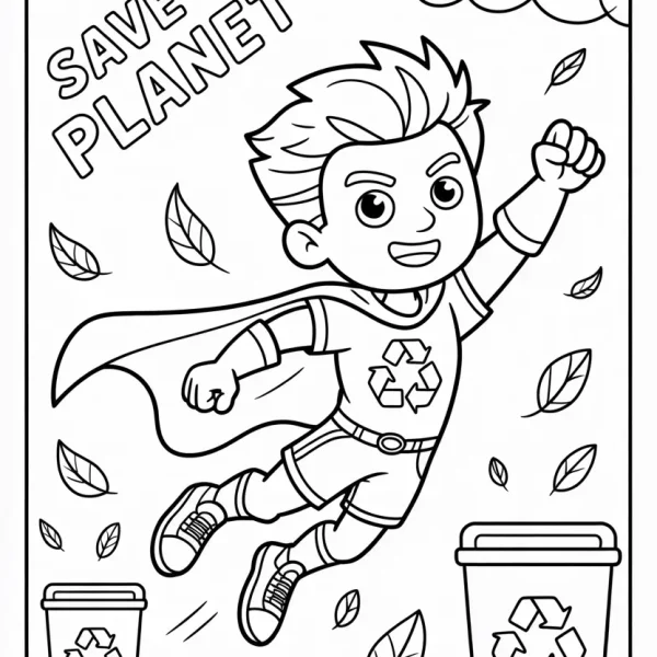 earth day coloring pages